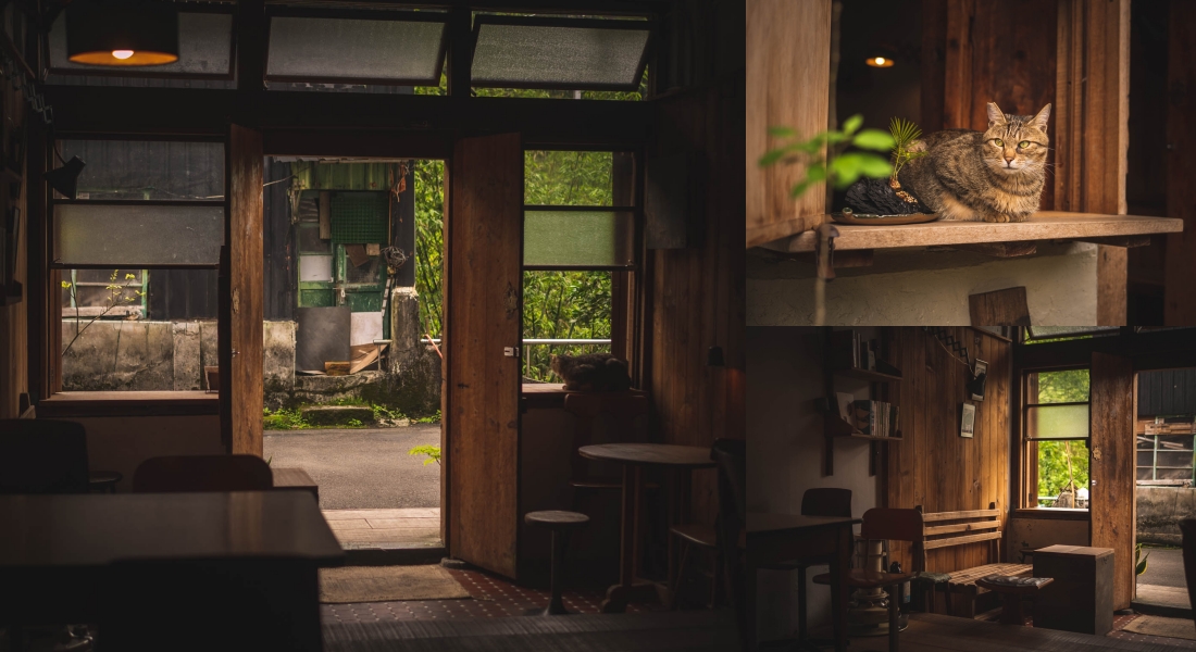 新北景點。羊水咖啡｜藏匿山林水潭間的文青咖啡廳，鐵道旁的秘境老屋 @黑皮的旅遊筆記