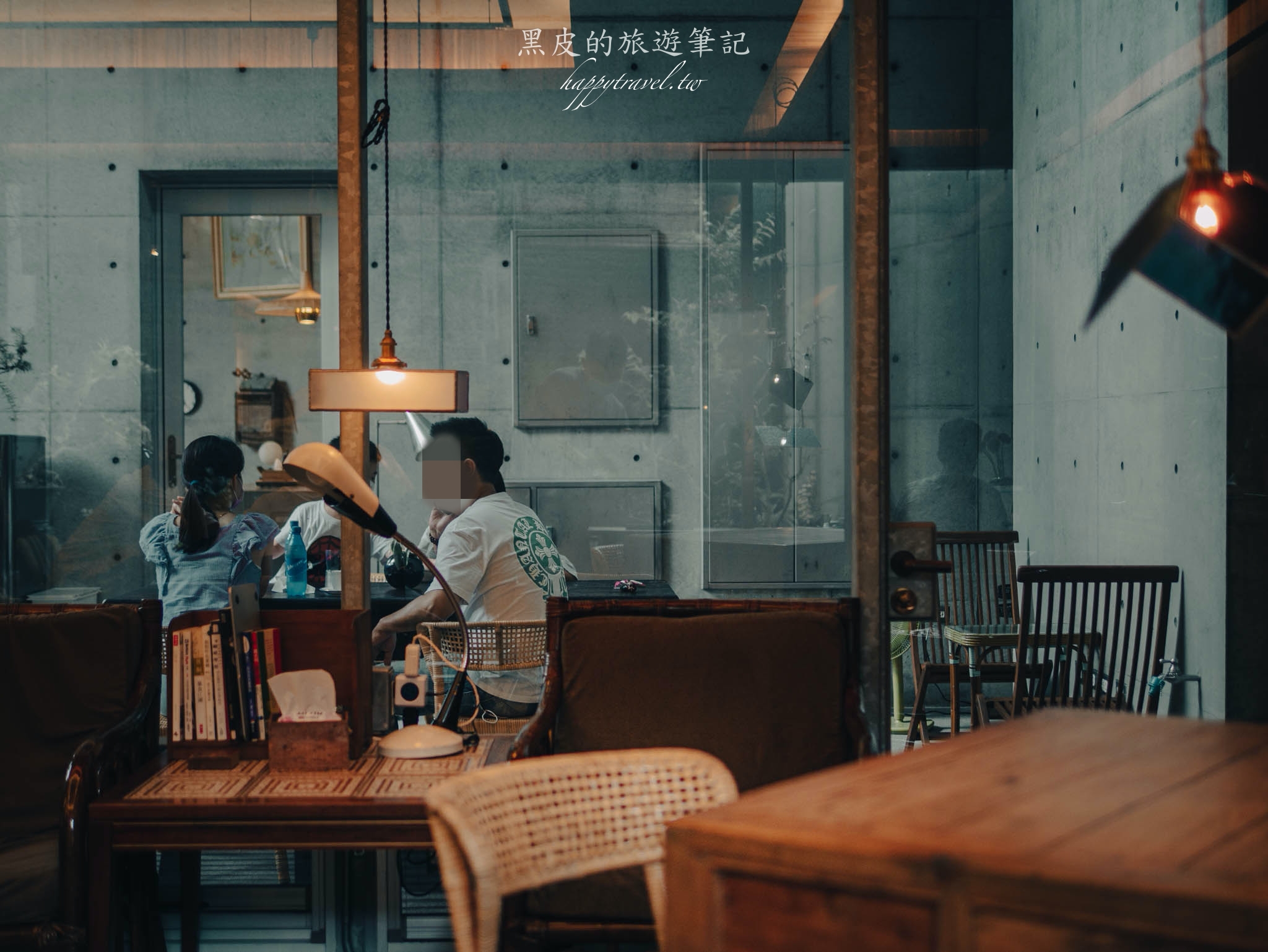 台南美食。Koscafe｜最神秘的台南咖啡廳，毛森江大師清水模建築咖啡廳