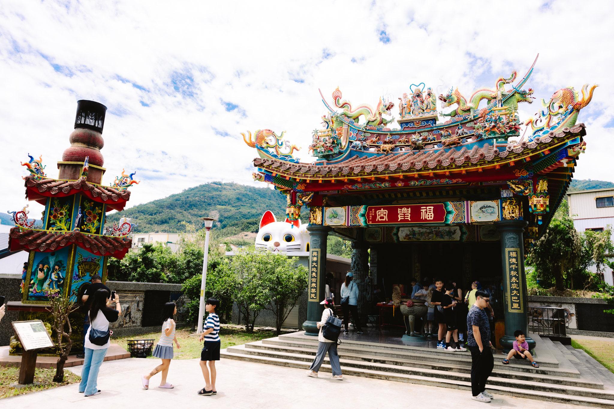 太麻里福興宮福德正神｜超Q的招財貓土地公廟，一秒飛日本淺草，被譽為『台版雷門』