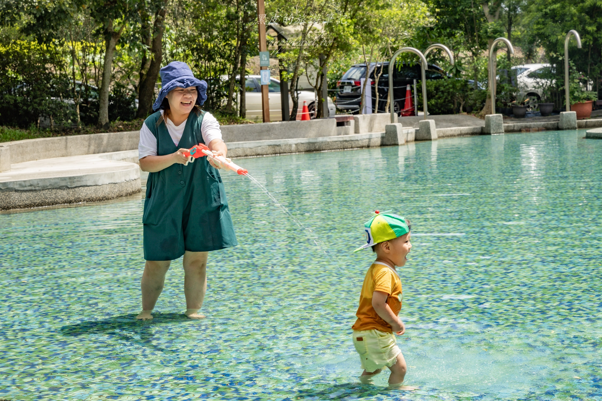 埔里景點【桃米親水公園】2024埔里親水節，山林系親水公園