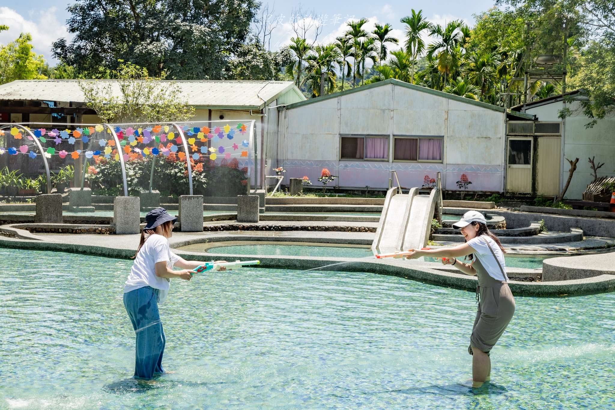 埔里景點【桃米親水公園】2024埔里親水節，山林系親水公園