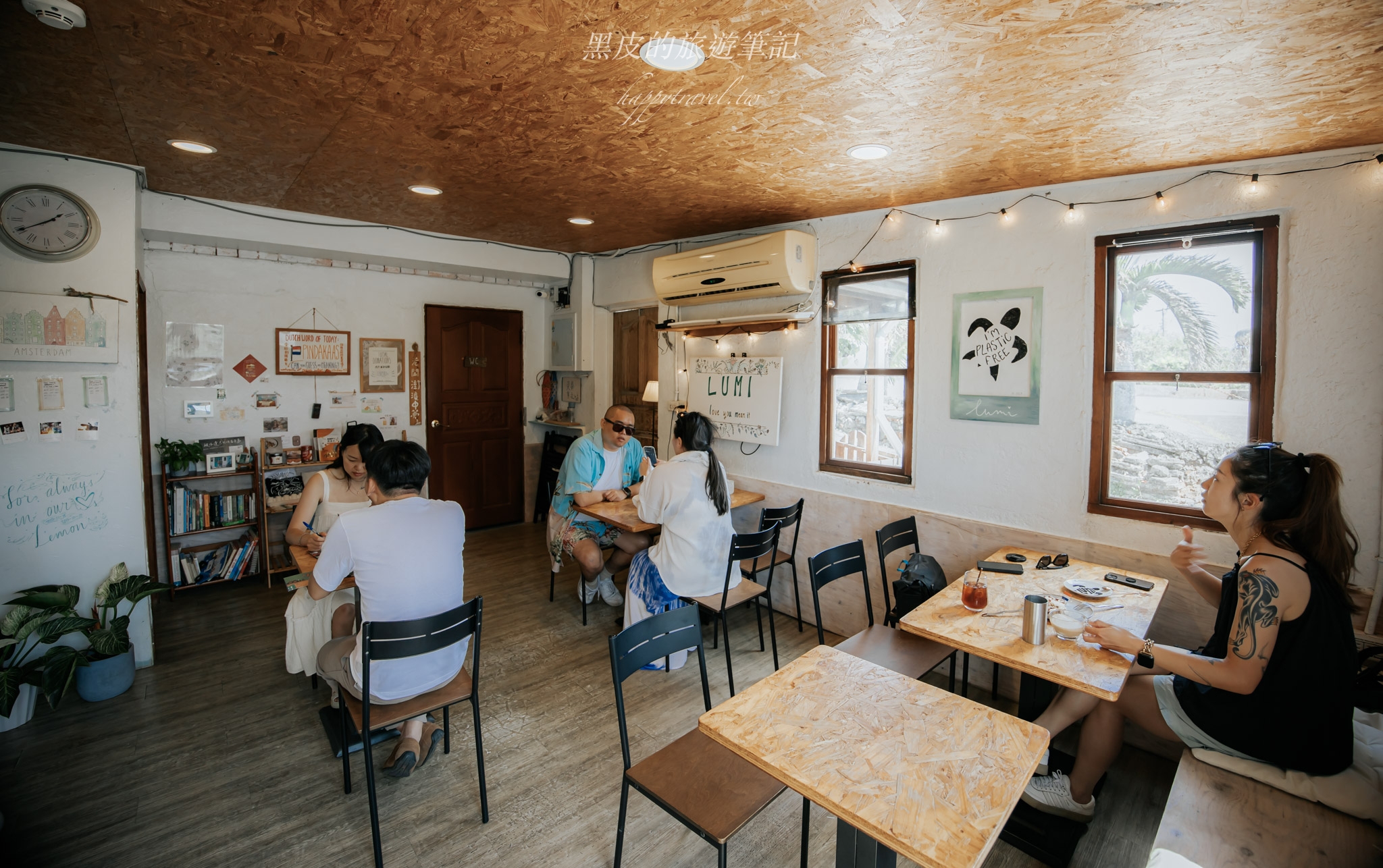 墾丁咖啡廳【LUMI 咖啡店】南國中帶有荷蘭氣息的矮房咖啡廳，Q彈的荷蘭鬆餅更是必點