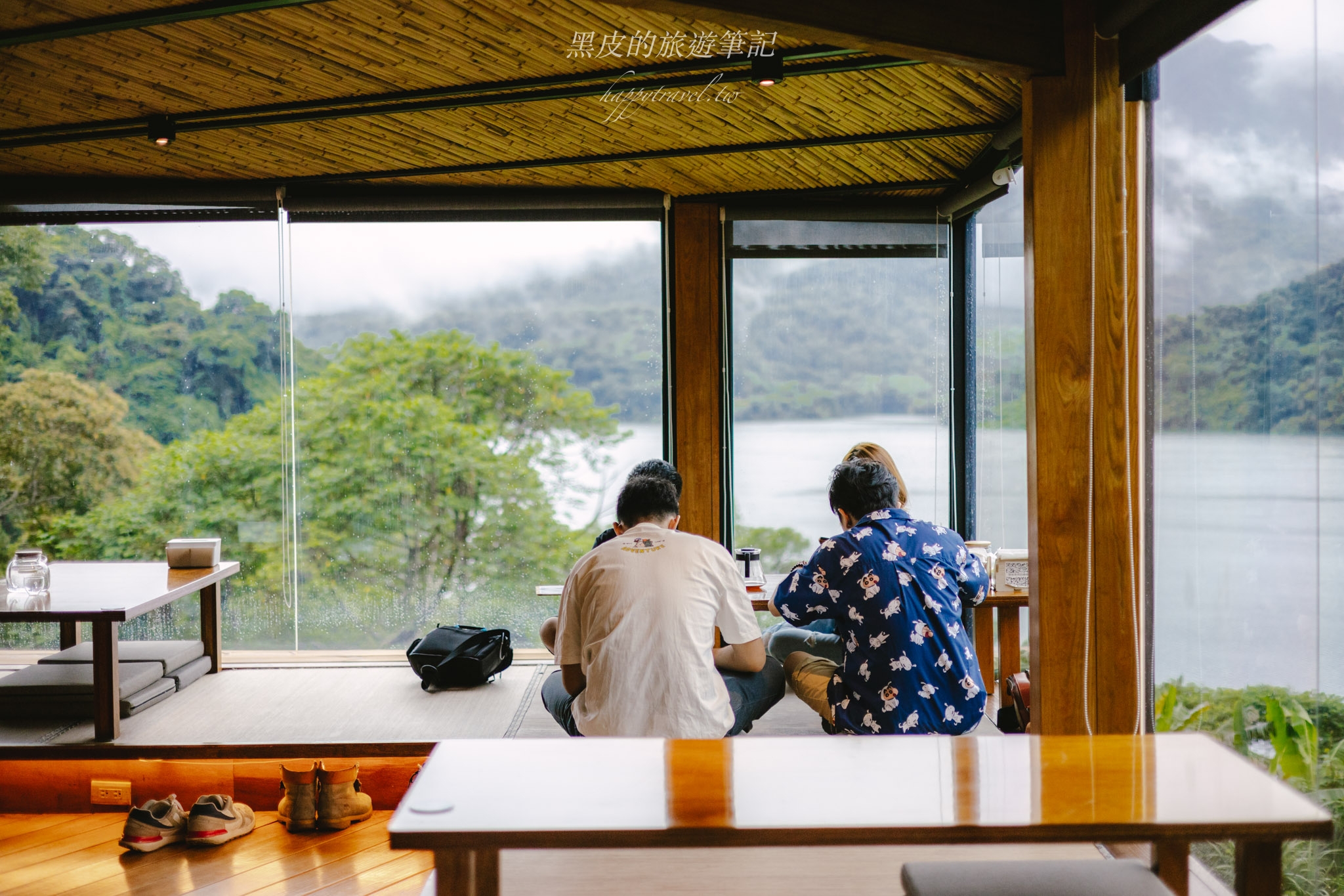 桃園咖啡廳『環湖咖啡好食二館』日式禪風絕美景觀咖啡廳，湖景山巒盡收眼底