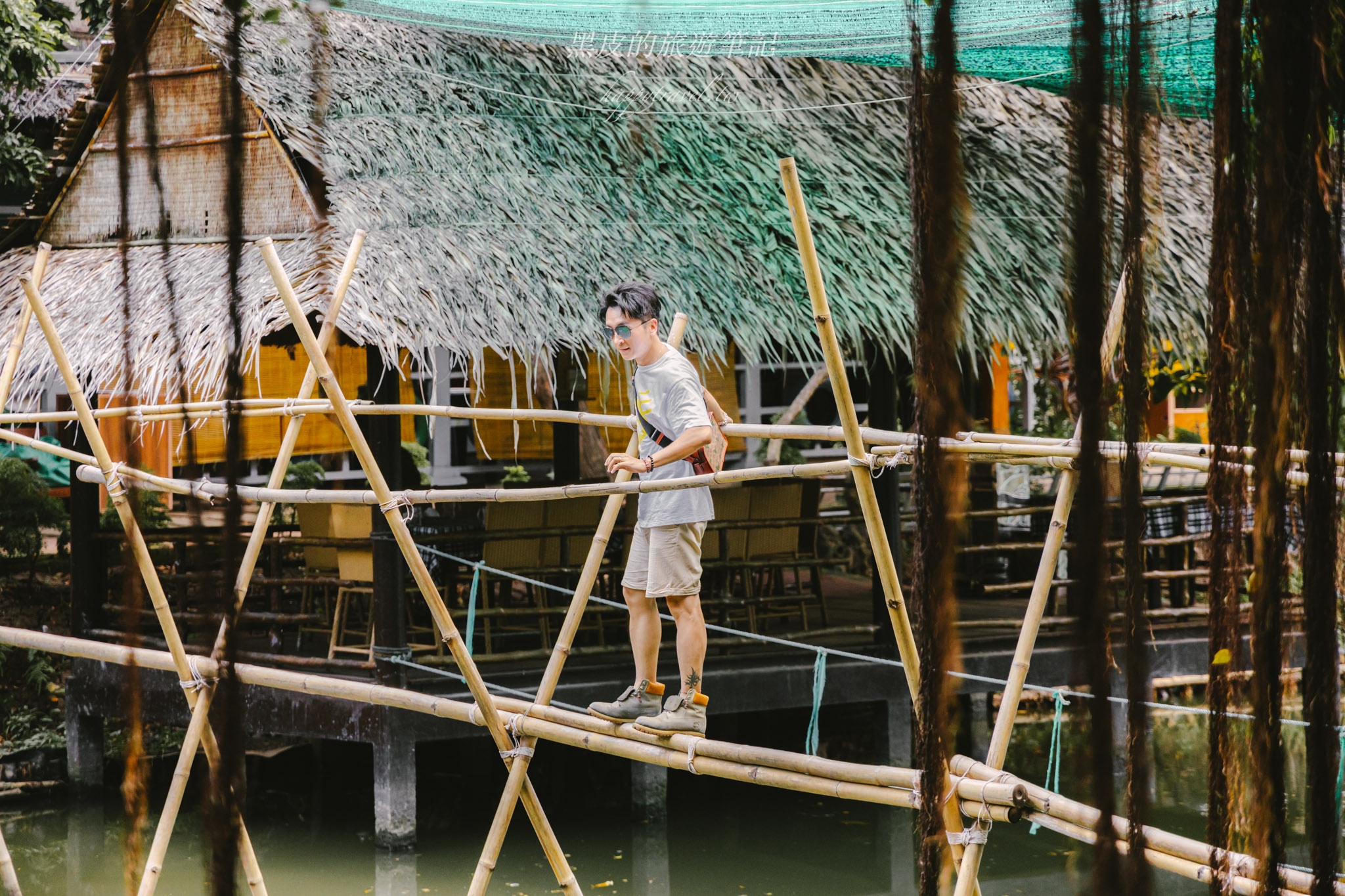 湄公河美食餐廳 『khu du lich con phung ben tre – Con Phung』體驗釣鱷魚還有品味傳說站立的魚