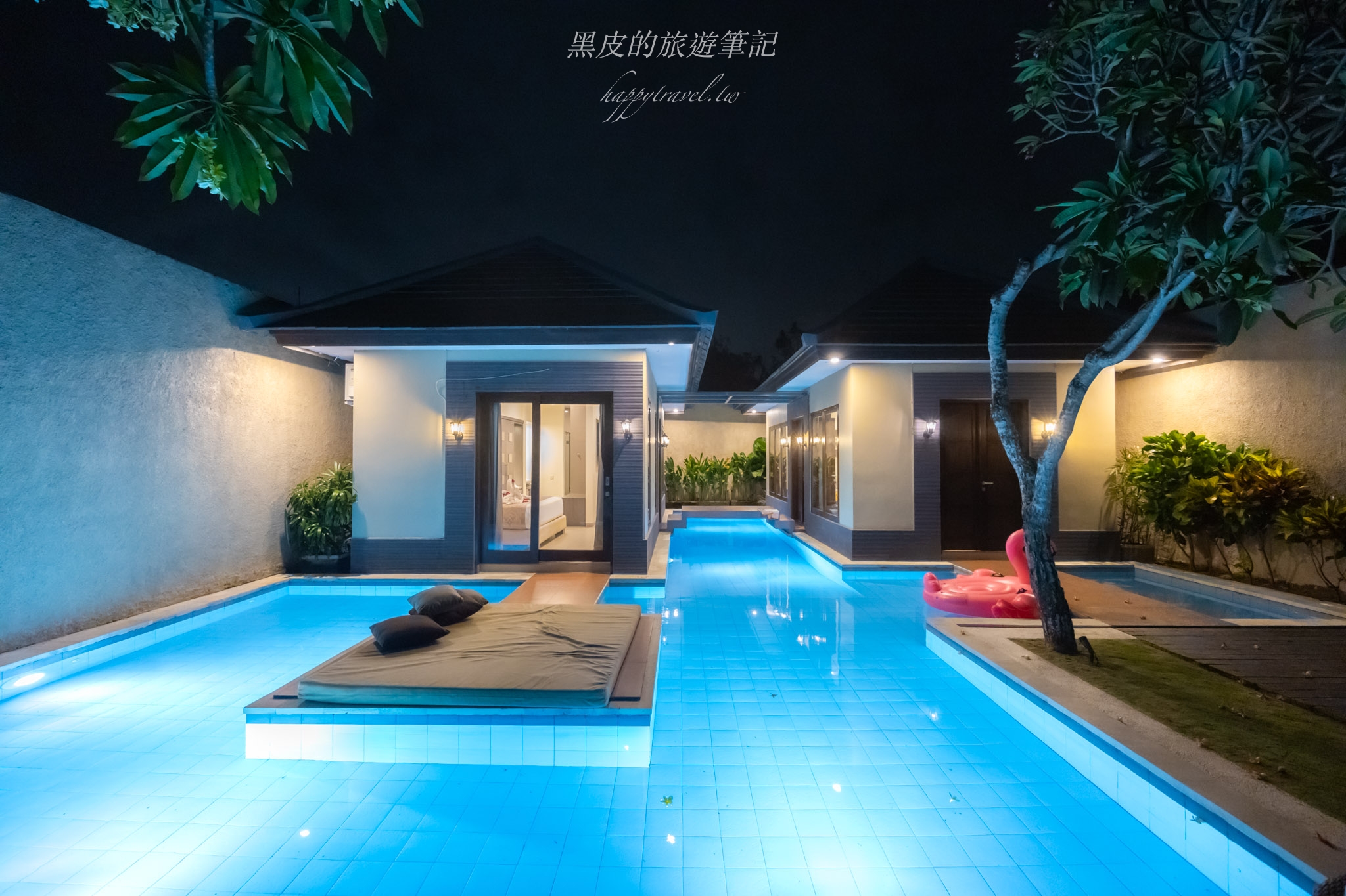 Luxotic Private Villa & Resort｜峇里島Villa推薦，一打開房門就可以跳水游泳