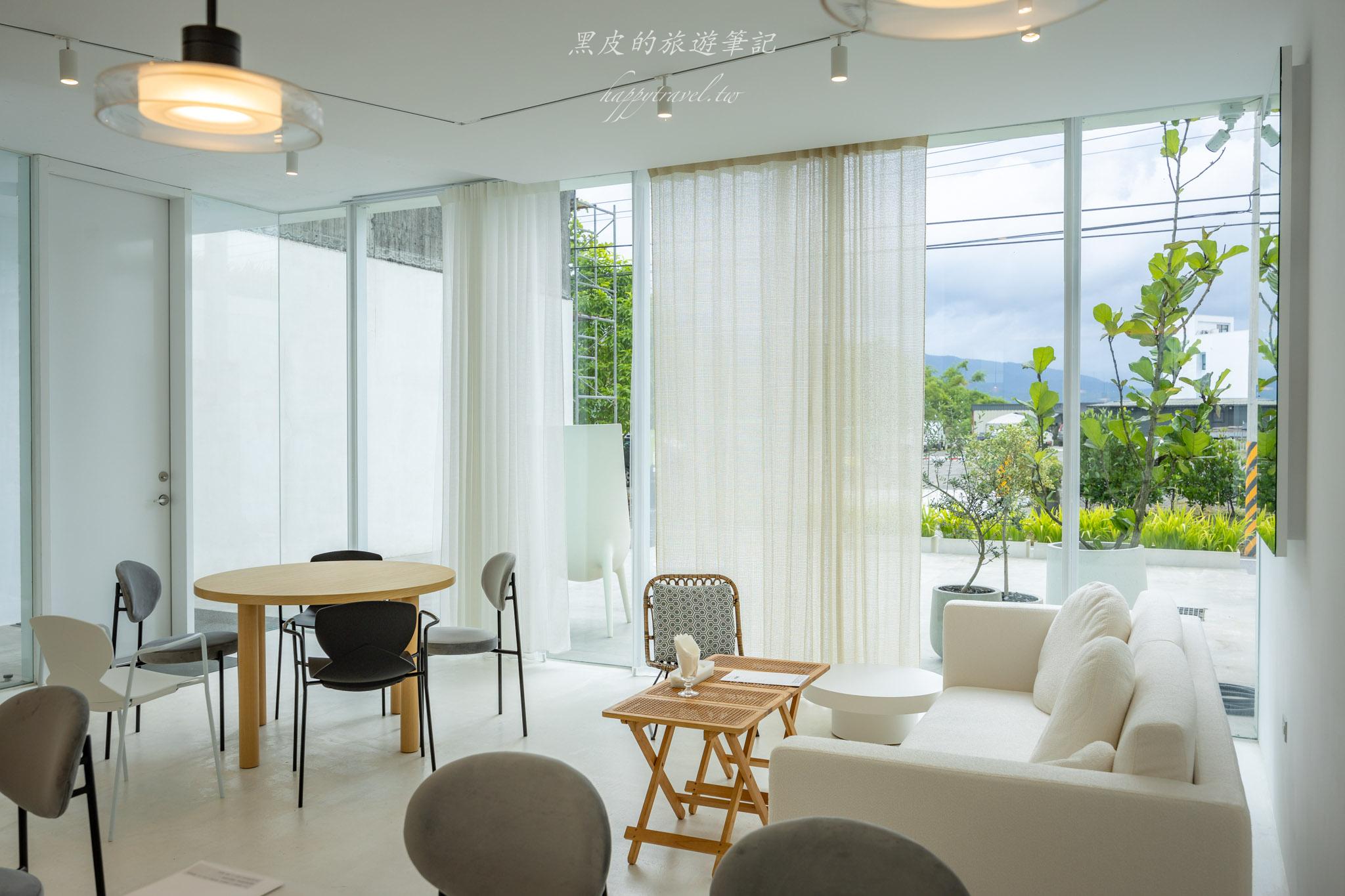 露絲·白Café小住宿｜小國生活系列全新咖啡廳，融合了純白韓系與北歐溫潤的設計