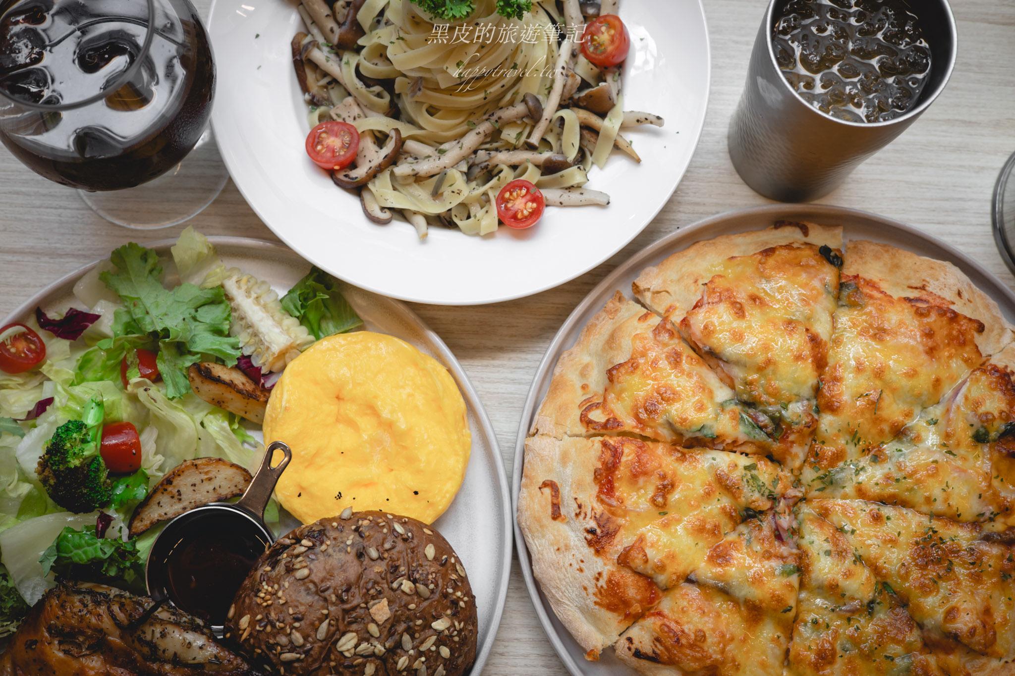 樂野食【台北西門町美食推薦】｜隱身西門町的舒心聚餐餐廳，美味早午餐、義大利麵與甜點通通有