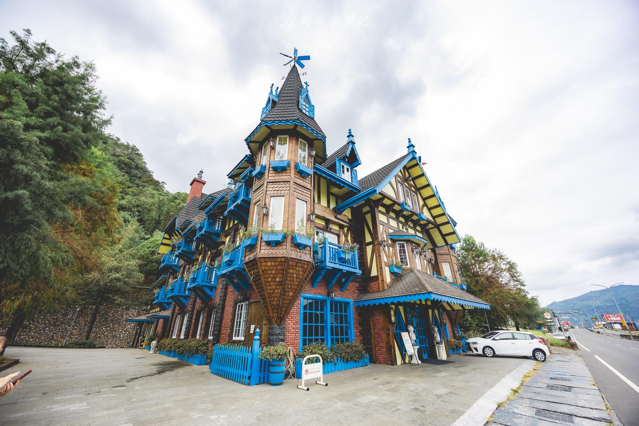 藍色城堡 X 茱諾法式甜點｜山城中的藍色城堡，走進夢幻中的歐式莊園