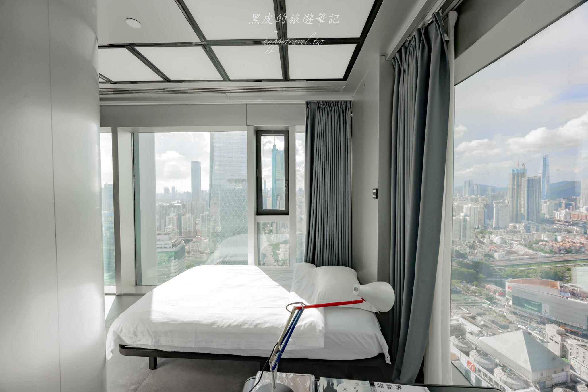 天台一號Skyline設計民宿｜在城市之巔醒來的未來感住宿體驗。深圳羅湖民宿
