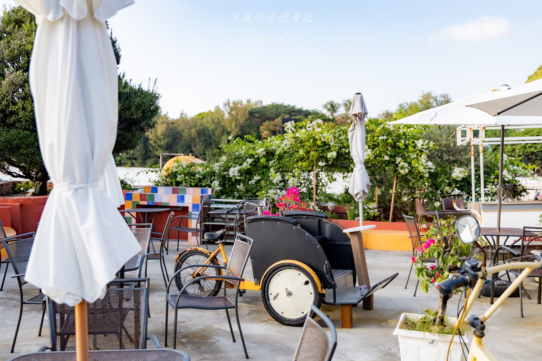 逗啥|只要$100就可以享用到這個美的無敵夕陽海景。恆春咖啡廳推薦。藏在漁村裡的海景小店 40 逗啥