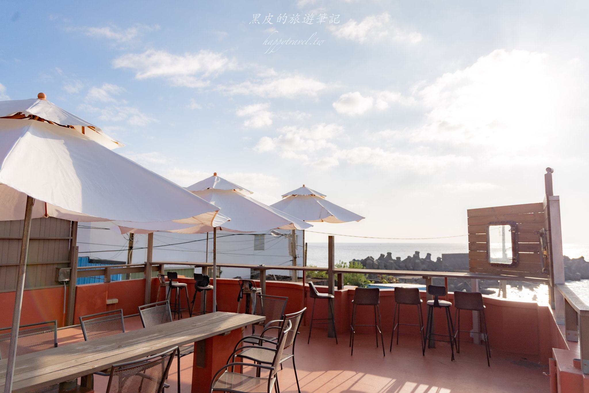 逗啥|只要$100就可以享用到這個美的無敵夕陽海景。恆春咖啡廳推薦。藏在漁村裡的海景小店 47 逗啥