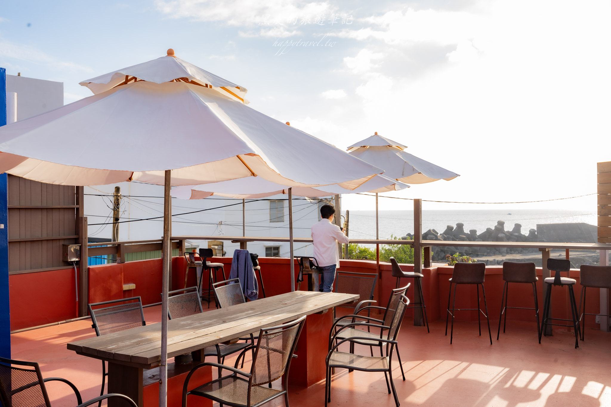 逗啥|只要$100就可以享用到這個美的無敵夕陽海景。恆春咖啡廳推薦。藏在漁村裡的海景小店 34 恆春咖啡廳