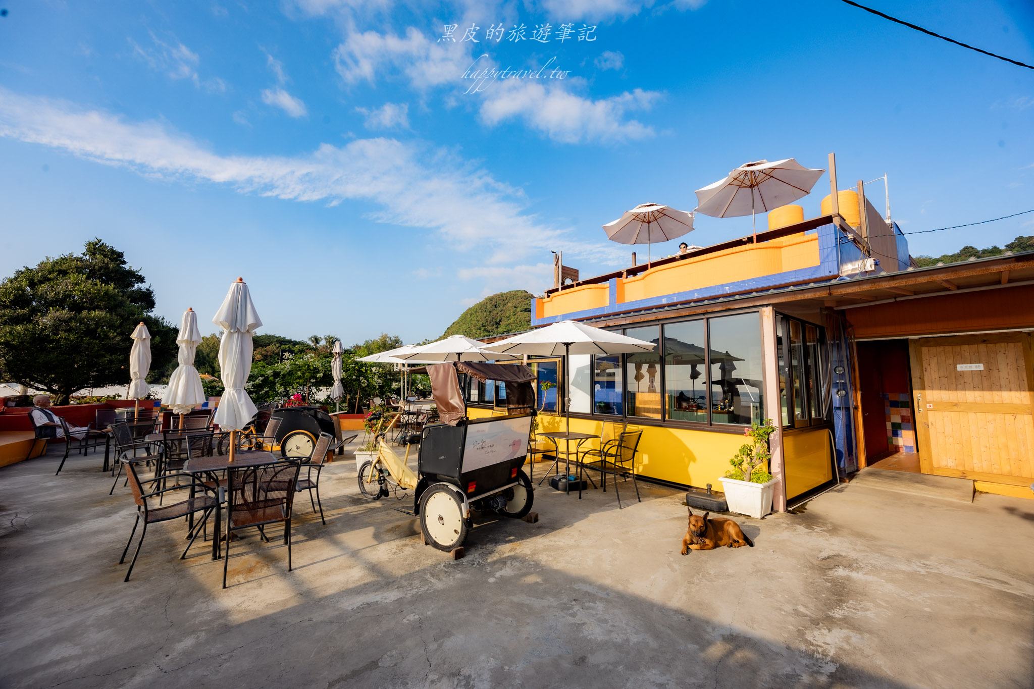 逗啥|只要$100就可以享用到這個美的無敵夕陽海景。恆春咖啡廳推薦。藏在漁村裡的海景小店 36 逗啥