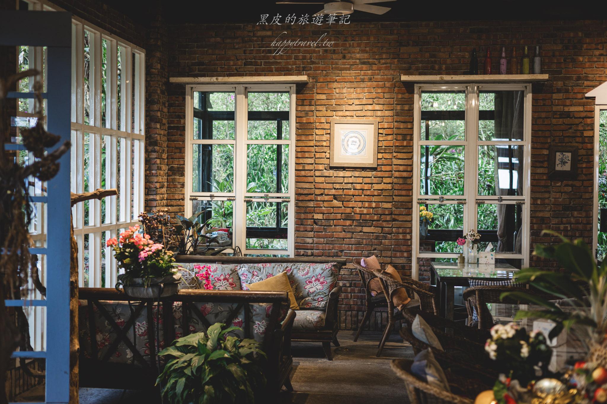 拉號花園咖啡廳 (原6號花園)|藏身在森林中的紅磚玻璃屋咖啡廳。新竹咖啡廳推薦 50 拉號花園