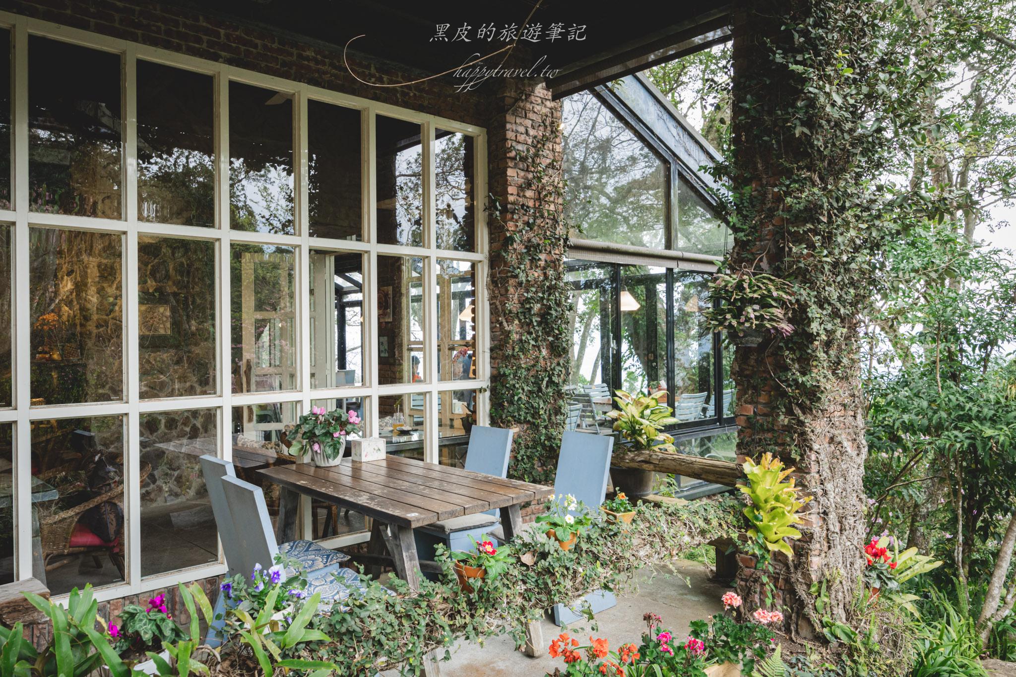 拉號花園咖啡廳 (原6號花園)|藏身在森林中的紅磚玻璃屋咖啡廳。新竹咖啡廳推薦 46 拉號花園