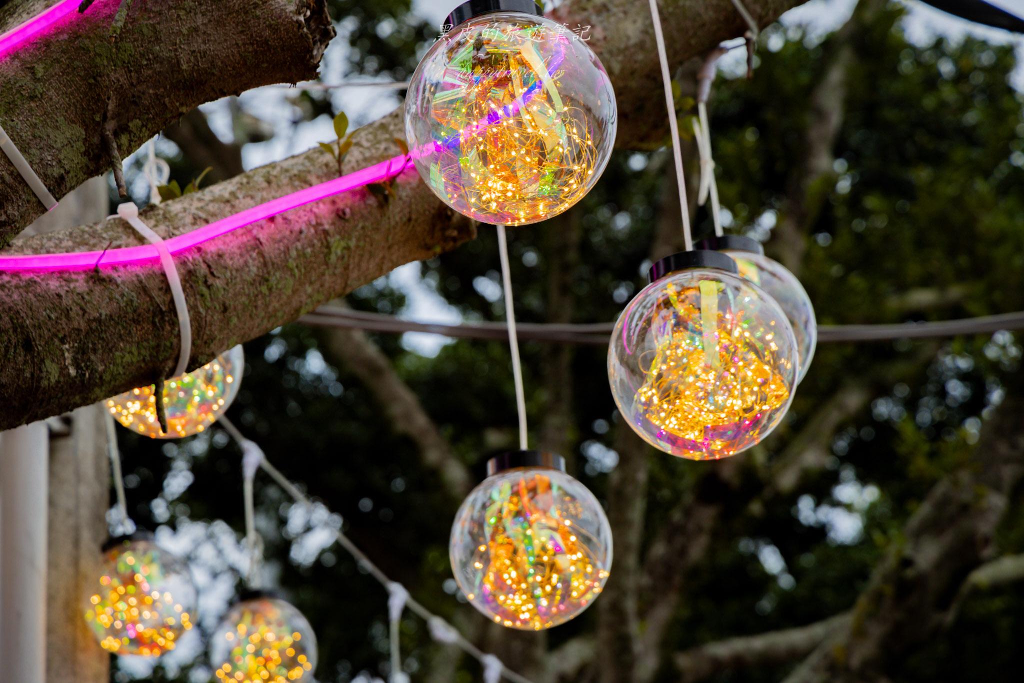 龍潭大池元宵燈區｜龍潭大池燈區照亮元宵，讓關公守著大池的夜