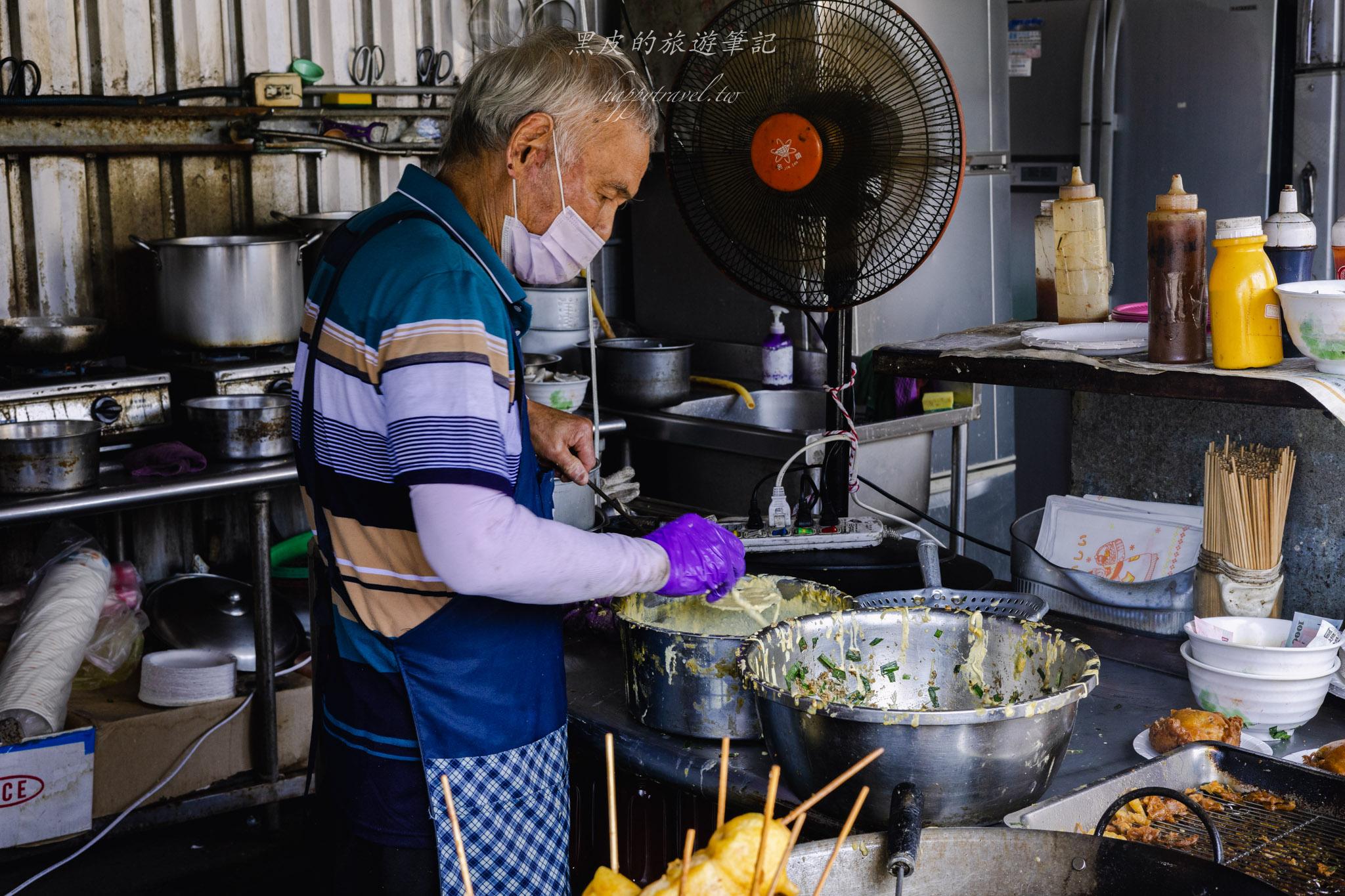 布袋港蚵嗲王|必吃布袋美食,超大顆的三層蚵嗲,蚵仔量多又肥美 19 布袋港蚵嗲王