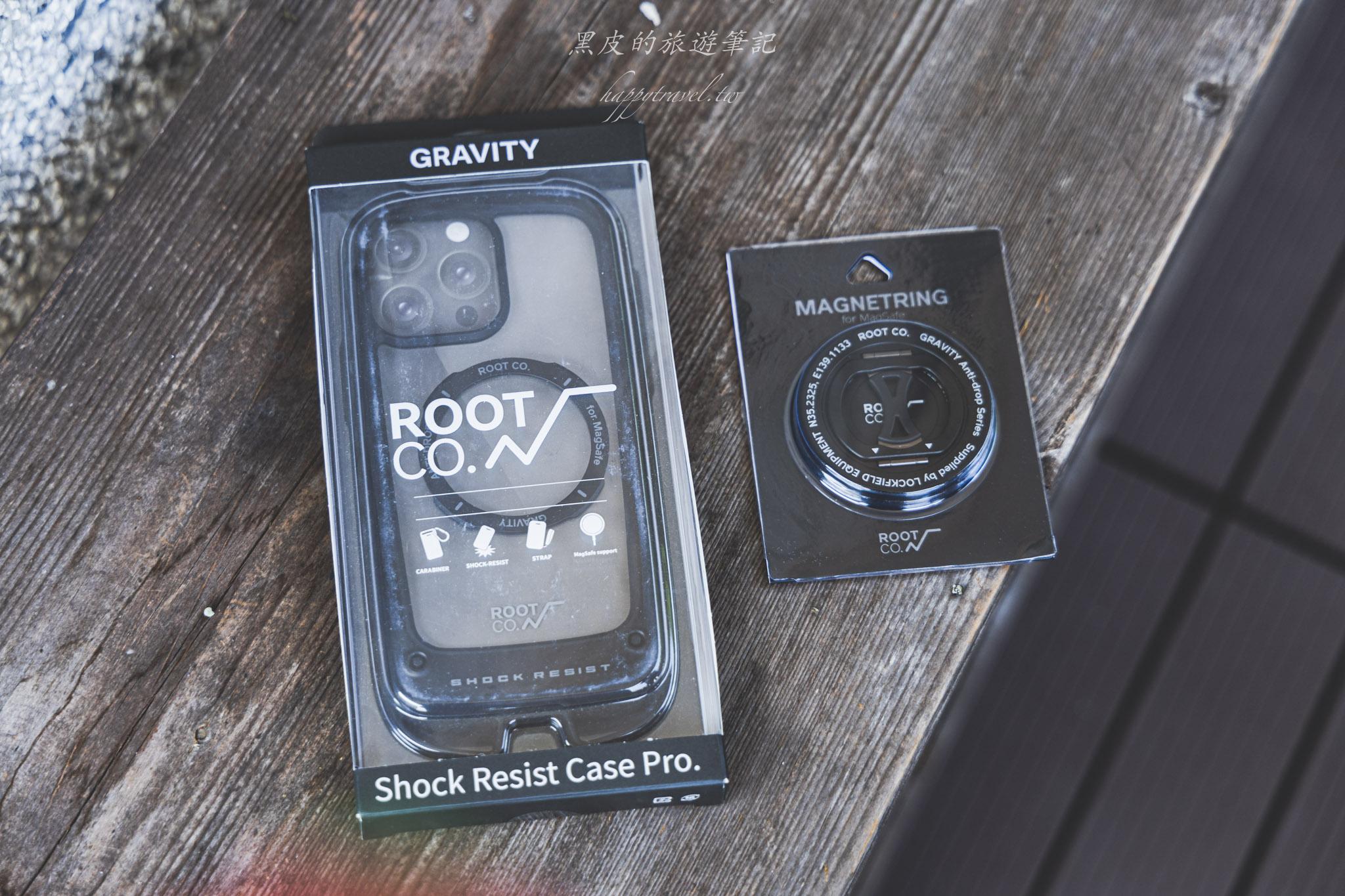 ROOT CO. MagSafe 360°旋轉磁吸摺疊支架 × iPhone 15 Pro Max 防摔殼