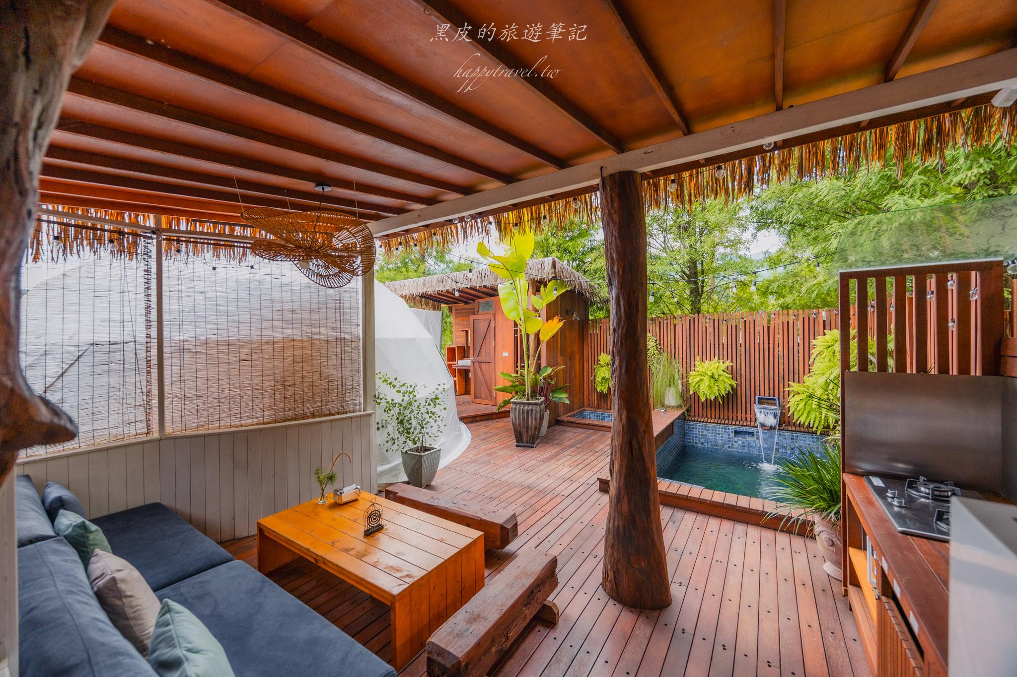 日月潭民宿 - 心沐灣 Sun Moon Bay Villa|住進山林裡的度假秘境,山景浴缸房、烤肉火鍋與漂浮早餐一次享受。2026全新日月潭住宿推薦 57 日月潭民宿